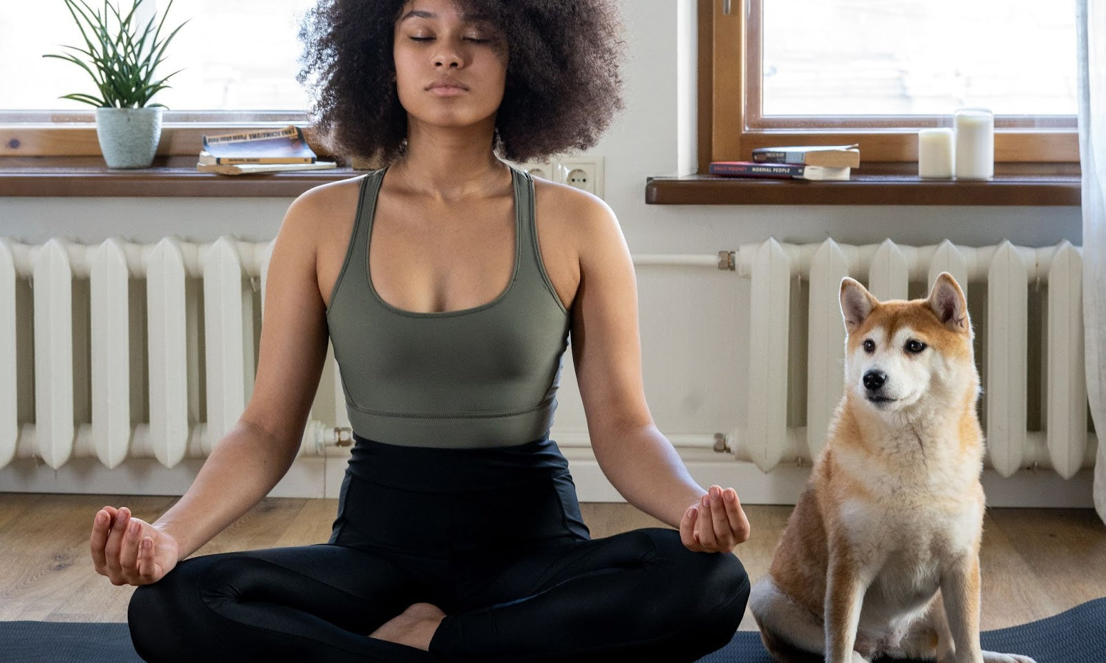 Manifestation Lady Meditating